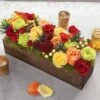 Farmhouse Fleur Trough 1 Farmhouse Fleur Trough -Gift Shop 13713 Farmhouse Fleur Trough P