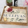 Jardin Personalized Tray -Gift Shop 15822 Jardin Personalized Tray P