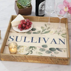 Jardin Personalized Tray