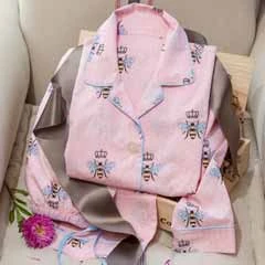 Pink Queen Bee Pajamas