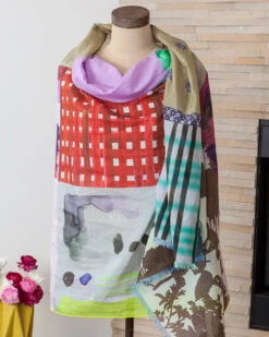 Silky Medley Scarf -Gift Shop 21048 Silky Medley Scarf ALT 02 P