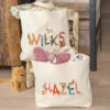 Personalized Name Tote -Gift Shop 21275 21276 Personalized Name Tote P