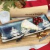 Snowy Pine Serving Set -Gift Shop 21647 Snowy Pine Serving Set P