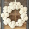 Peace & Pom Wreath