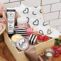 Blanc Noir Spa Crate