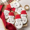 Twelve Snowman Cookies