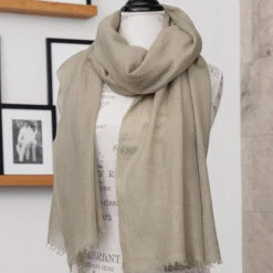 Truffle Cashmere Scarf