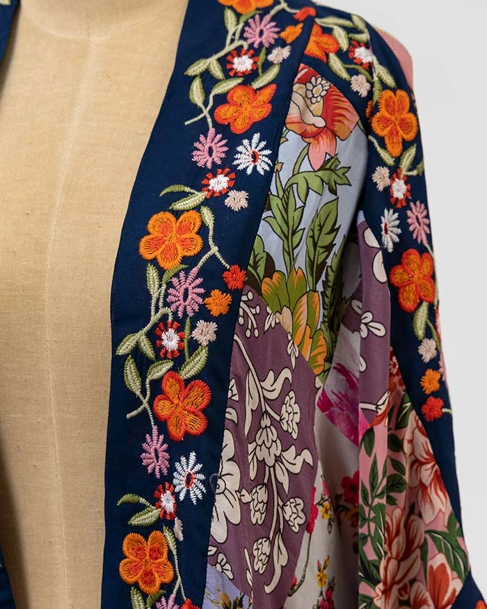 Huntington Embroidered Kimono 5 Huntington Embroidered Kimono - Image 3