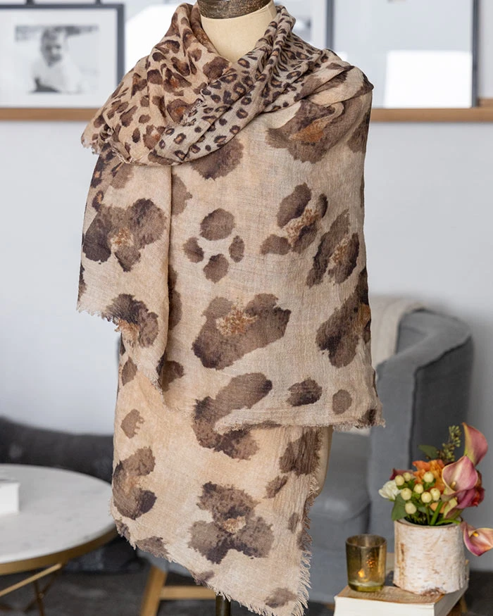 Leopard Safari Scarf 4 Leopard Safari Scarf - Image 2
