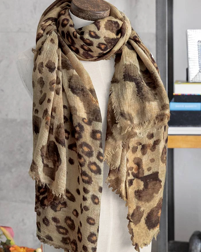 Leopard Safari Scarf 3 Leopard Safari Scarf