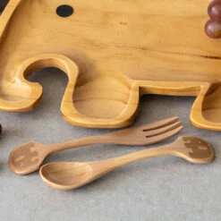 Kids’ Elephant Dining Set -Gift Shop 27127 Kids Elephant Dinnig Set ALT 03 P