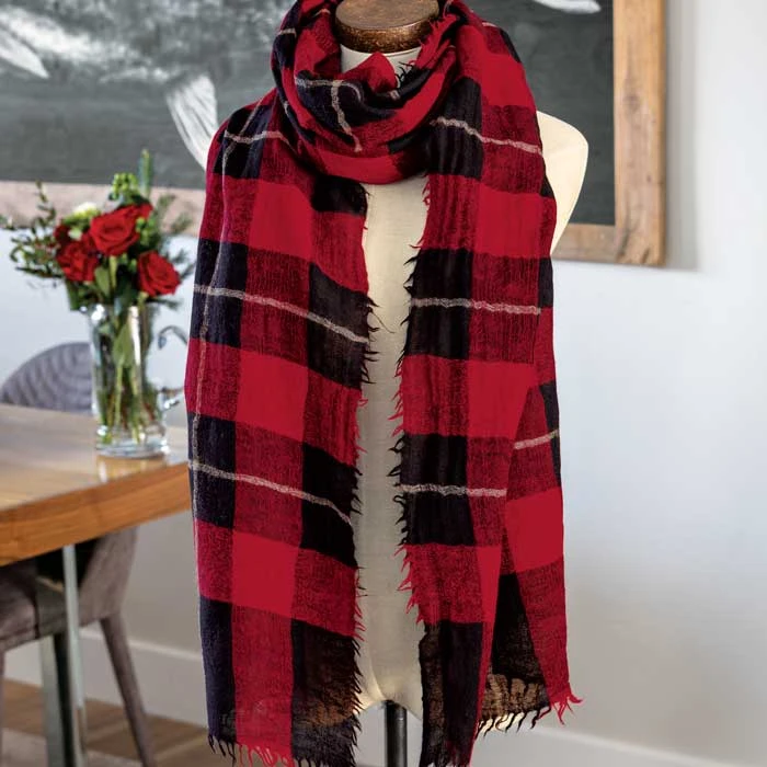 Edinburgh Plaid Scarf 3 Edinburgh Plaid Scarf