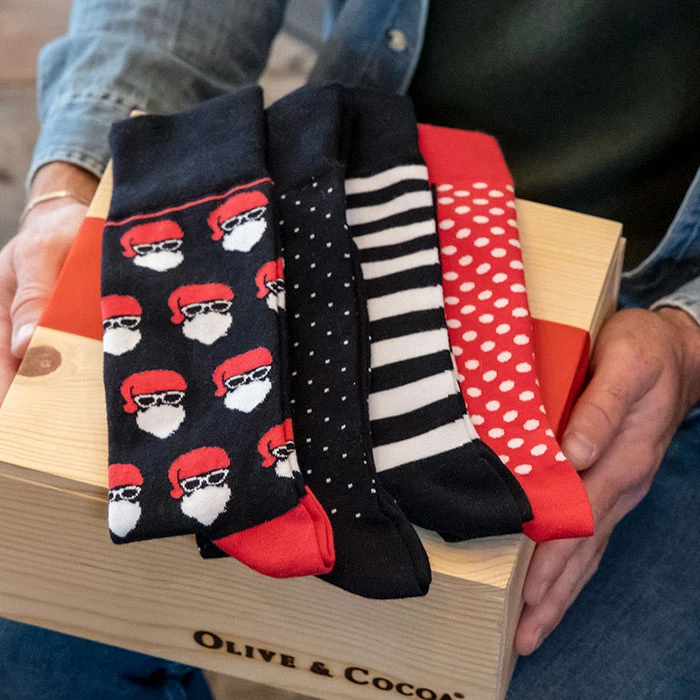 Cool Santa Socks Crate 4 Cool Santa Socks Crate - Image 2