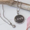 Double Sided Love Pendant Necklace 2 Double Sided Love Pendant Necklace -Gift Shop 27305 Double Sided Love Pendant Necklace P