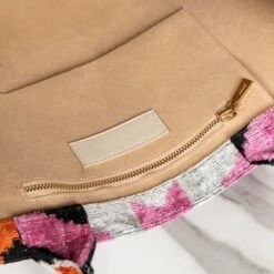 Ikat Heart Tote -Gift Shop 27449 Ikate Heart Tote Alt 03 P