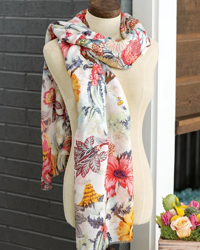 Gwynn Floral Scarf 3 Gwynn Floral Scarf