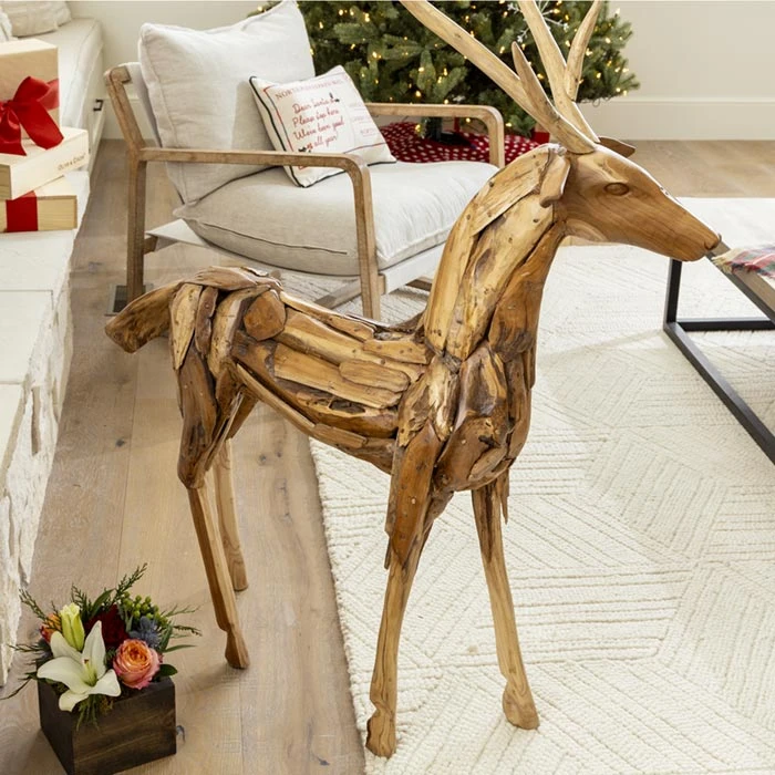 Luxe Driftwood Stag - Image 3