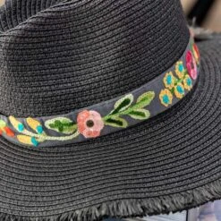 Flora Fringed Hat -Gift Shop 28726 Flora Fringed Hat ALT 02 P