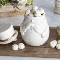 Snowman Cookie Jar & Cookies 7 Snowman Cookie Jar & Cookies -Gift Shop 28836 Snowman Cooke Jar Cookies ALT 02 P