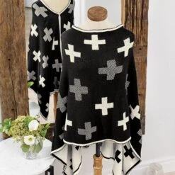 Alpine Cross Poncho