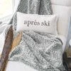 Après Ski Pillow & Throw -Gift Shop 28937 Apres Ski Pillow And Throw P
