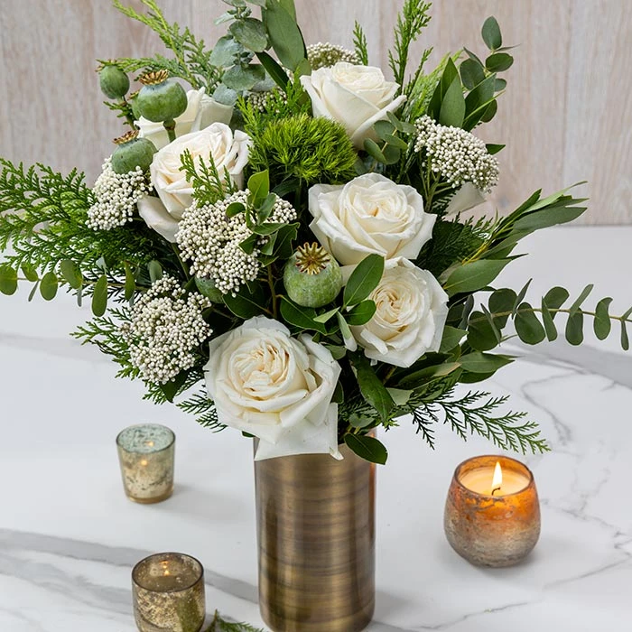 Snowy Grace Market Bouquet 3 Snowy Grace Market Bouquet