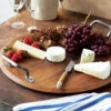 Oak Wine Barrel Platter -Gift Shop 3139 Oak Province Wine Barrel P