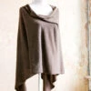 Chestnut Cashmere Poncho